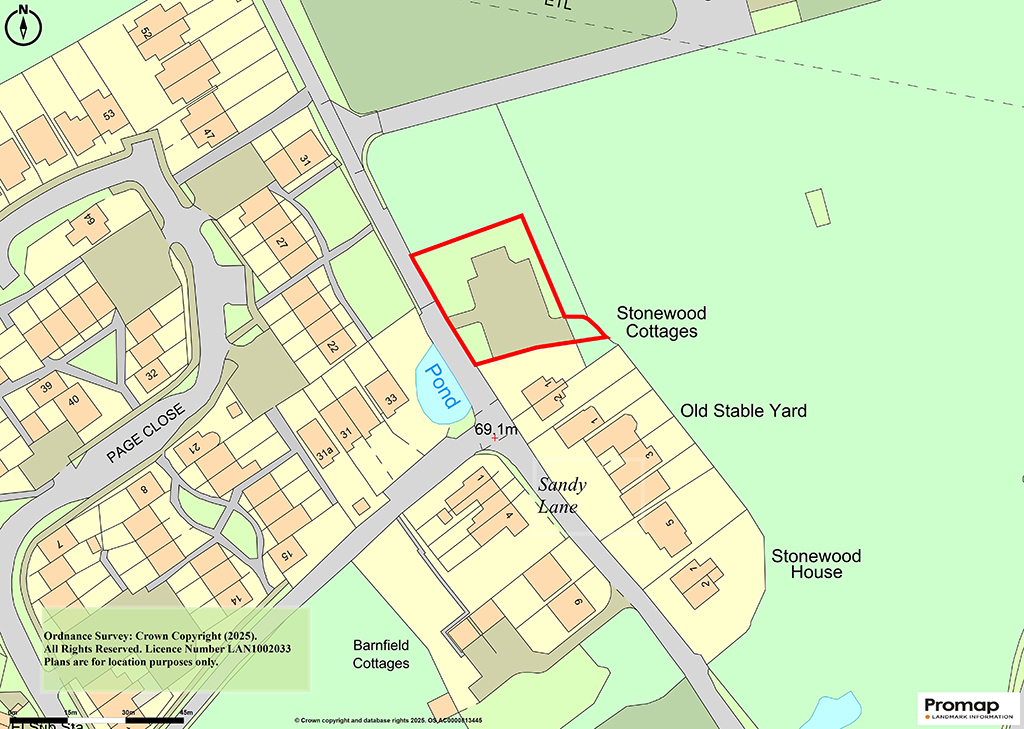 Lot: 69 - LAND SITE FORMERLY LIVERY STABLES AND TACK ROOMS -